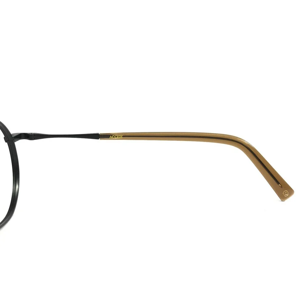 Accrue Eyeglasses Frames Zhivago MB Matte Black Round Full Rim 48-22-148